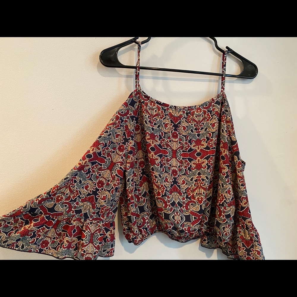 Off the Shoulder Crop Top